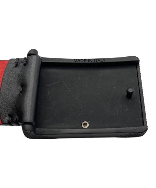 Christian Louboutin（クリスチャン・ルブタン）Christian Louboutin (クリスチャン・ルブタン) RICKY BELT ブラック サイズ:90㎝の古着・服飾アイテム