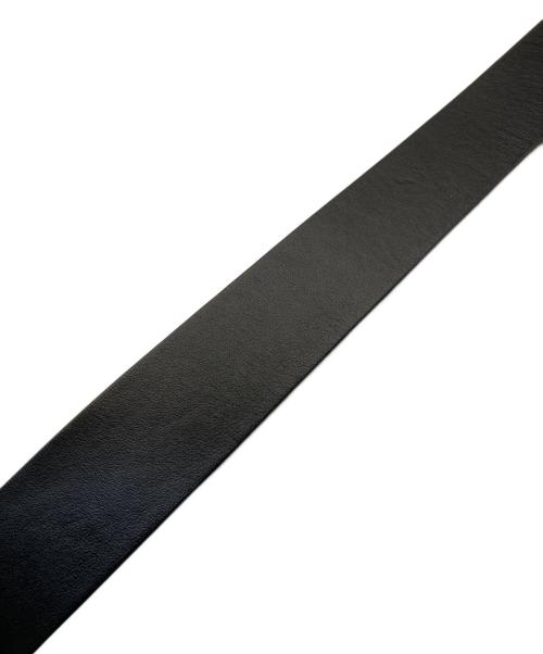 Christian Louboutin（クリスチャン・ルブタン）Christian Louboutin (クリスチャン・ルブタン) スパイクスタッズベルト ブラック サイズ:90/36の古着・服飾アイテム