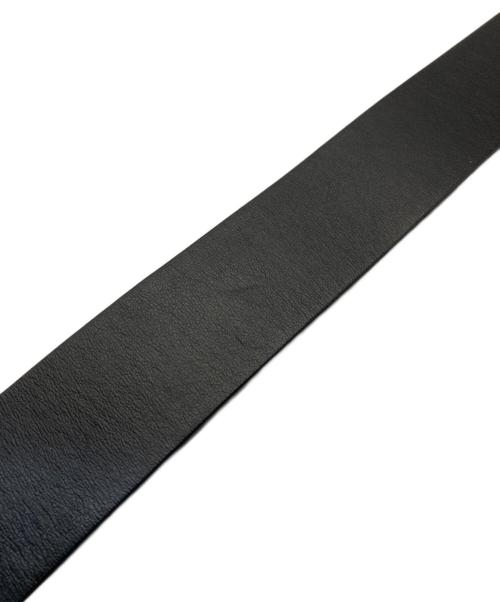 Christian Louboutin（クリスチャン・ルブタン）Christian Louboutin (クリスチャン・ルブタン) スパイクスタッズベルト ブラック サイズ:90/36の古着・服飾アイテム