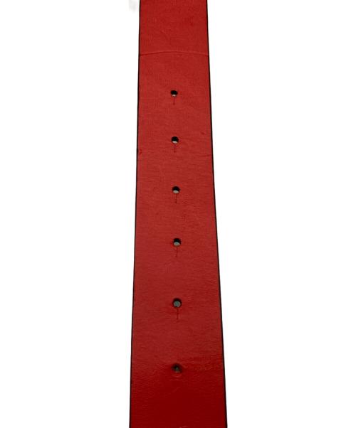 Christian Louboutin（クリスチャン・ルブタン）Christian Louboutin (クリスチャン・ルブタン) スパイクスタッズベルト ブラック サイズ:90/36の古着・服飾アイテム