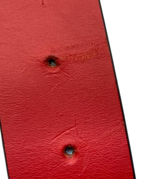 Christian Louboutin（クリスチャン・ルブタン）Christian Louboutin (クリスチャン・ルブタン) スパイクスタッズベルト ブラック サイズ:90/36の古着・服飾アイテム