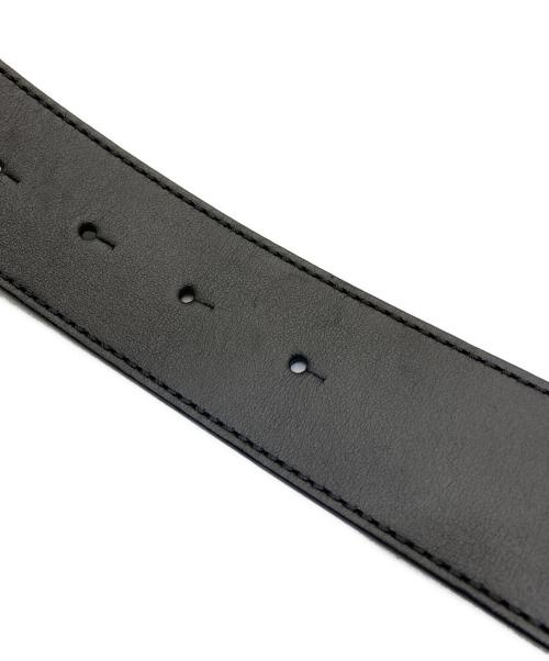 Christian Louboutin（クリスチャン・ルブタン）Christian Louboutin (クリスチャン・ルブタン) CLロゴバックルレザーベルト ブラウンの古着・服飾アイテム