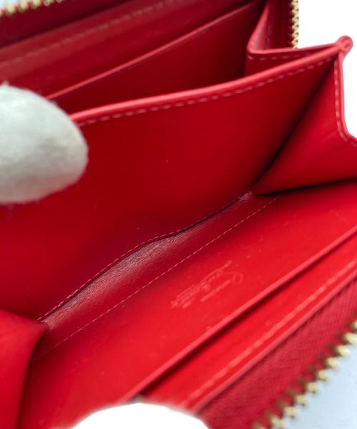 Christian Louboutin（クリスチャン・ルブタン）Christian Louboutin (クリスチャン・ルブタン) クラフトロゴコインケース ベージュの古着・服飾アイテム