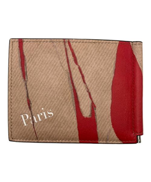 Christian Louboutin（クリスチャン・ルブタン）Christian Louboutin (クリスチャン・ルブタン) Groovy マネークリップ ベージュの古着・服飾アイテム