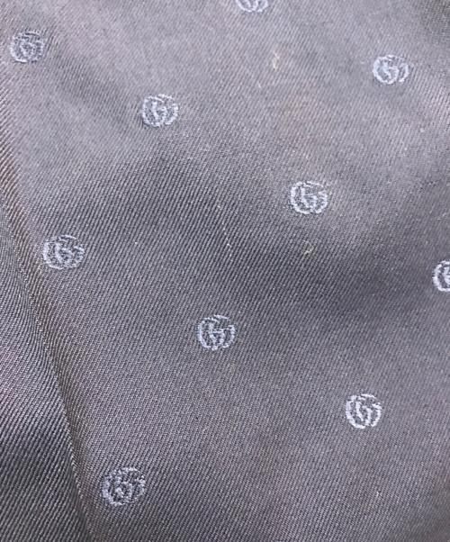 GUCCI（グッチ）GUCCI (グッチ) GGロゴイージースラックス ネイビー サイズ:48の古着・服飾アイテム