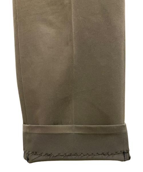 PRADA（プラダ）PRADA (プラダ) ナイロンスラックス ブラウン サイズ:SIZE 42(レディースサイズ)の古着・服飾アイテム