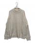YASHIKI（ヤシキ）の古着「Kinshu High NECK Knit」｜ホワイト