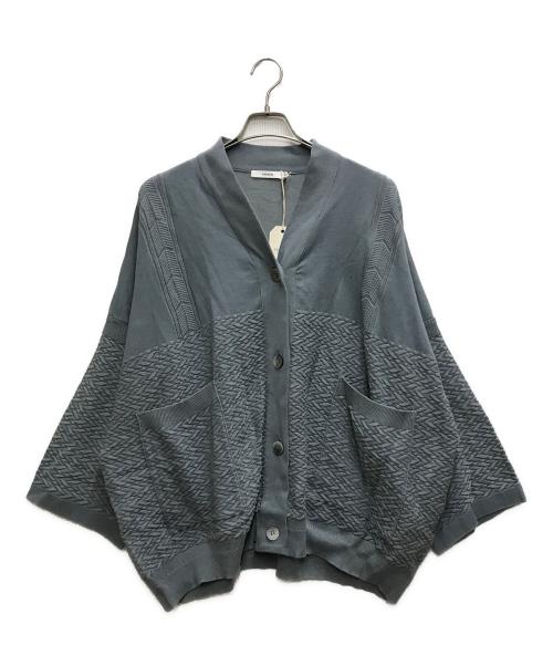 yashiki（ヤシキ）YASHIKI (ヤシキ) Oun Hanten Cardigan ブルーの古着・服飾アイテム