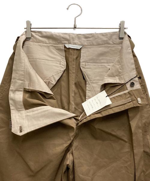 VICTIM（ヴィクティム）VICTIM (ヴィクティム) LINEN WIDE SHORTS ブラウン サイズ:3の古着・服飾アイテム