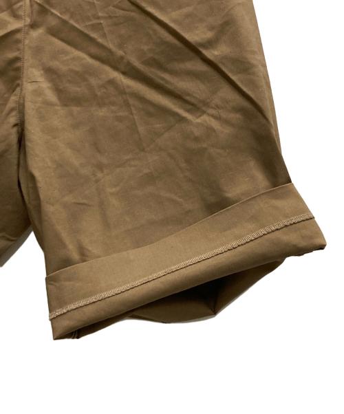 VICTIM（ヴィクティム）VICTIM (ヴィクティム) LINEN WIDE SHORTS ブラウン サイズ:3の古着・服飾アイテム