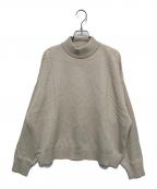 yashikiヤシキ）の古着「Akisora Mock neck Knit」｜ベージュ