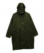 VICTIMヴィクティム）の古着「フーデッドモッズコート」｜グリーン
