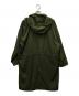 VICTIM (ヴィクティム) フーデッドモッズコート グリーン サイズ:L：10000円