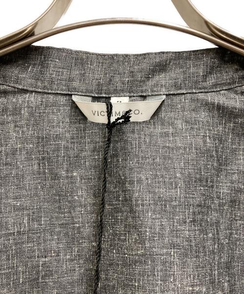 VICTIM（ヴィクティム）VICTIM (ヴィクティム) LINEN BIG SHIRT グレー サイズ:2の古着・服飾アイテム