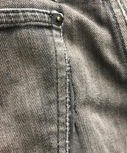 NUMBER (N)INE（ナンバーナイン）NUMBER (N)INE (ナンバーナイン) ダメージスキニーデニム ブラック サイズ:4の古着・服飾アイテム