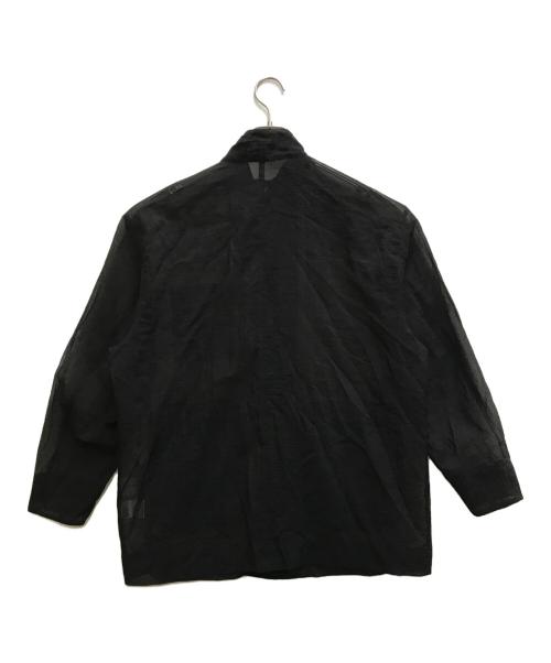 la peau de gem（ラポドゥジェム）la peau de gem (ラポドゥジェム) テックシア-ブルゾン ブラック サイズ:ｆreeの古着・服飾アイテム