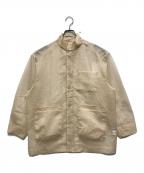la peau de gemラポドゥジェム）の古着「テックシア-ブルゾン」｜ベージュ