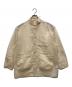 la peau de gem（ラポドゥジェム）の古着「テックシア-ブルゾン」｜ベージュ