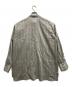Hella (ヘラ) linen stripe shirt グレー サイズ:ｆree：8000円