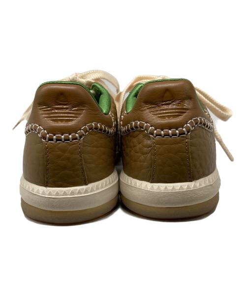 adidas（アディダス）adidas (アディダス) WALES BONNER (ウェールズボナー) WB MN SAMBA ELE NPPA ベージュ×ブラウン サイズ:US 7の古着・服飾アイテム