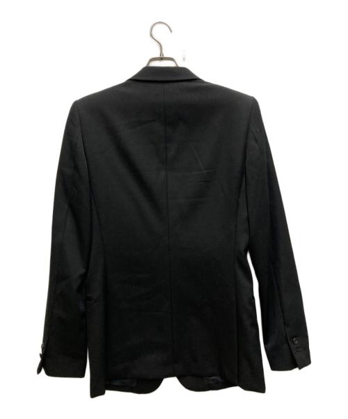 UNDERCOVER（アンダーカバー）UNDERCOVER (アンダーカバー) ウールピークドラペルジャケット ブラック サイズ:3の古着・服飾アイテム