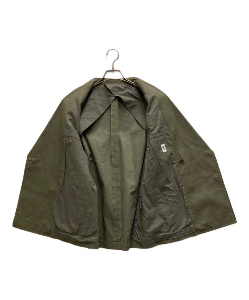 L’ECHOPPE（レショップ）L’ECHOPPE (レショップ) コットンツイルダブルセットアップスーツ カーキ サイズ:Sの古着・服飾アイテム