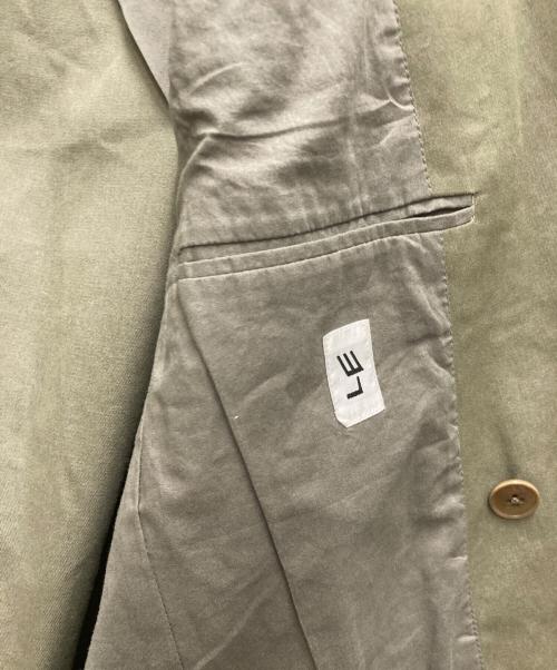 L’ECHOPPE（レショップ）L’ECHOPPE (レショップ) コットンツイルダブルセットアップスーツ カーキ サイズ:Sの古着・服飾アイテム
