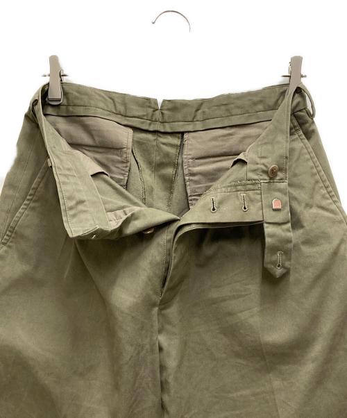 L’ECHOPPE（レショップ）L’ECHOPPE (レショップ) コットンツイルダブルセットアップスーツ カーキ サイズ:Sの古着・服飾アイテム