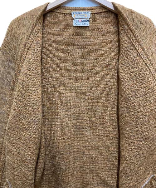 DRUMMOND SHAGGY MAN（ドラモンドシャギーマン）DRUMMOND SHAGGY MAN (ドラモンドシャギーマン) 60`Sモヘアカーディガン ブラウン サイズ:Mの古着・服飾アイテム