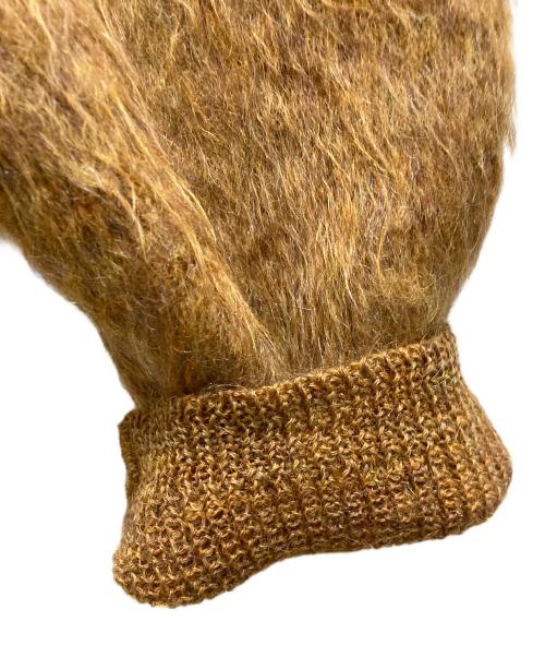 DRUMMOND SHAGGY MAN（ドラモンドシャギーマン）DRUMMOND SHAGGY MAN (ドラモンドシャギーマン) 60`Sモヘアカーディガン ブラウン サイズ:Mの古着・服飾アイテム