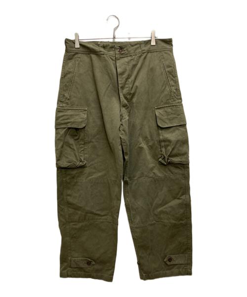 French Army（フランス軍）French Army (フレンチアーミー) M-47カーゴパンツ オリーブ サイズ:25の古着・服飾アイテム