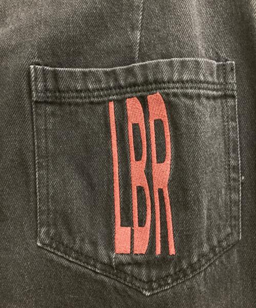 LABELROOM（レーベルルーム）LABELROOM (レーベルルーム) ニッチキールシミター ワイドデニム ブラック サイズ:Sの古着・服飾アイテム