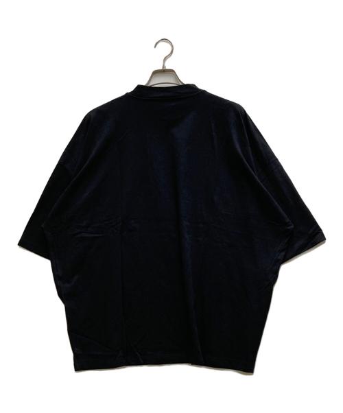 JIL SANDER（ジルサンダー）JIL SANDER (ジルサンダー) モックネックカットソー ブラック サイズ:XLの古着・服飾アイテム