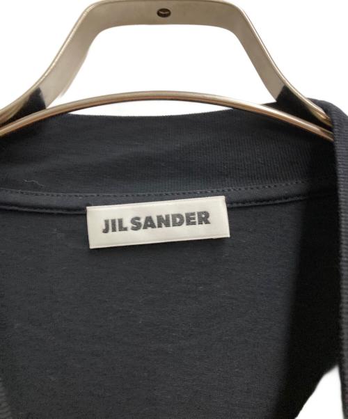 JIL SANDER（ジルサンダー）JIL SANDER (ジルサンダー) モックネックカットソー ブラック サイズ:XLの古着・服飾アイテム