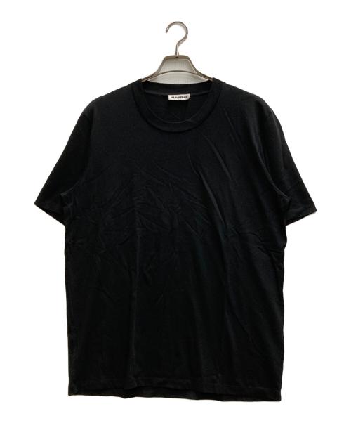 JIL SANDER（ジルサンダー）JIL SANDER (ジルサンダー) クルーネックTシャツ ブラック サイズ:XLの古着・服飾アイテム