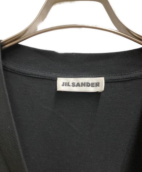 JIL SANDER（ジルサンダー）JIL SANDER (ジルサンダー) クルーネックTシャツ ブラック サイズ:XLの古着・服飾アイテム