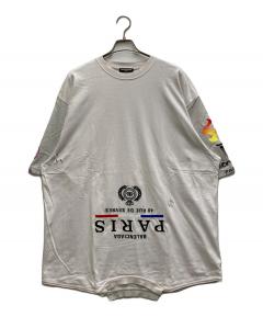 中古・古着通販】BALENCIAGA (バレンシアガ) WFPロゴプリントTシャツ