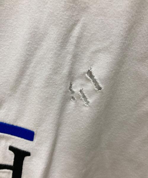 BALENCIAGA（バレンシアガ）BALENCIAGA (バレンシアガ) ダメージ加工リメイクTシャツ ホワイト サイズ:5の古着・服飾アイテム