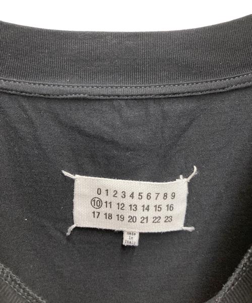 Maison Margiela（メゾンマルジェラ）Maison Margiela (メゾンマルジェラ) クルーネックTシャツ ブラック サイズ:SIZE 50の古着・服飾アイテム