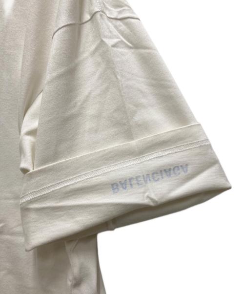 BALENCIAGA（バレンシアガ）BALENCIAGA (バレンシアガ) WFPロゴプリントTシャツ ホワイト サイズ:XXLの古着・服飾アイテム