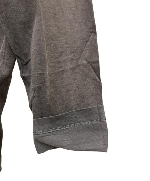 Maison Margiela（メゾンマルジェラ）Maison Margiela (メゾンマルジェラ) オーバーサイズL/S Tee グレー サイズ:46の古着・服飾アイテム