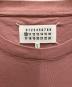 中古・古着 Maison Margiela (メゾンマルジェラ) Tシャツ ピンク サイズ:52：12000円