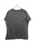 Maison Margiela（メゾンマルジェラ）の古着「コットンジャージーメランジクルーネックS/Sロゴカットソー」｜グレー