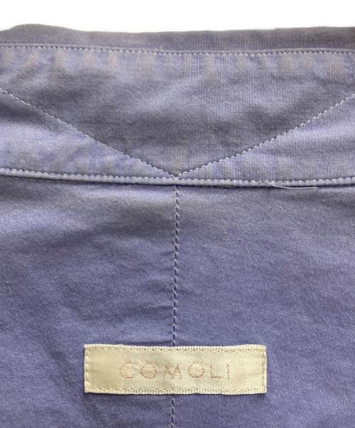 COMOLI（コモリ）COMOLI (コモリ) レギュラーカラーシャツ ブルー サイズ:3の古着・服飾アイテム
