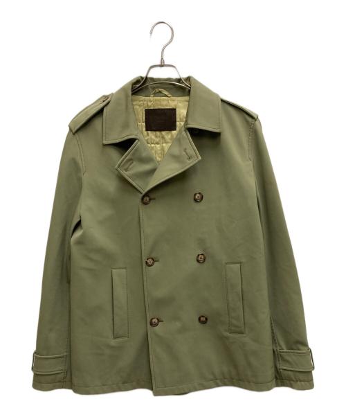 PRADA（プラダ）PRADA (プラダ) ショートトレンチコート オリーブ サイズ:Ｓの古着・服飾アイテム