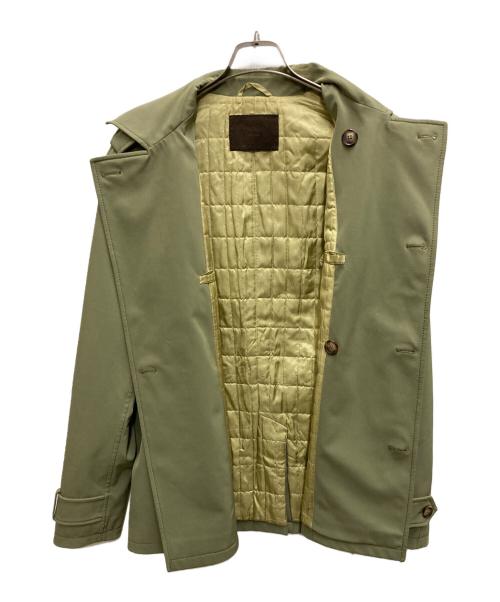 PRADA（プラダ）PRADA (プラダ) ショートトレンチコート オリーブ サイズ:Ｓの古着・服飾アイテム