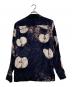 CHRISTIAN DADA (クリスチャンダダ) ARAKI PRINT OPEN COLLAR LONG SLEEVE SHIRT ネイビー サイズ:46：8000円