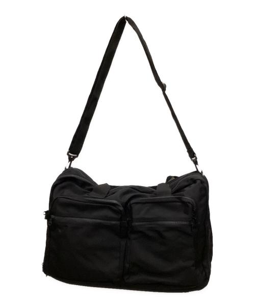 Y's for men（ワイズフォーメン）Y'S for men (ワイズフォーメン) 3WAYトラベルバッグ ブラックの古着・服飾アイテム