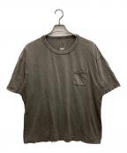 VISVIMビズビム）の古着「AMPLUS TEE S/S CRASH」｜グレー