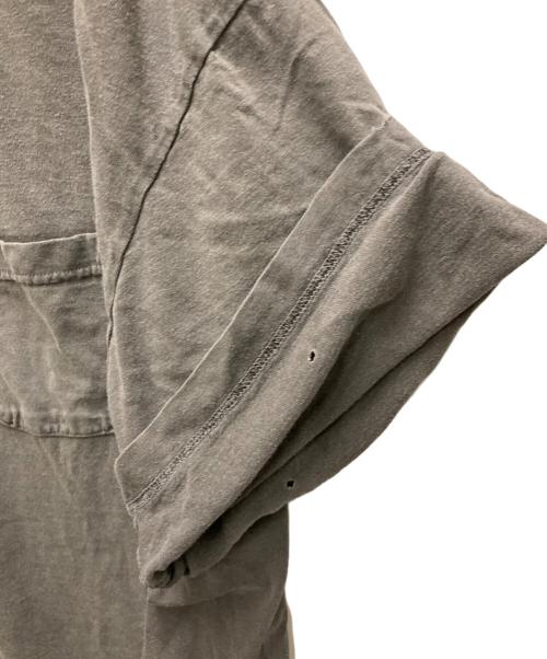 VISVIM（ビズビム）VISVIM (ビズビム) AMPLUS TEE S/S CRASH グレー サイズ:5の古着・服飾アイテム